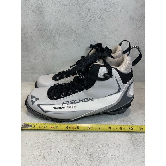 Fischer Sport Cross Country Ski Boot Mens EU42 8.5 US Good Condition - Picture 3 of 8